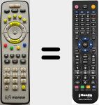 Replacement remote control for Movistar Tv (Imagenio)