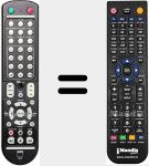 Replacement remote control for SR-5