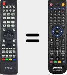 Replacement remote control for NEX001