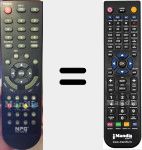 Replacement remote control for RC06B