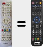 Replacement remote control for Nevir004