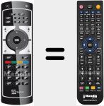 Replacement remote control for REMCON502