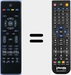 Replacement remote control for RC1205 (08013850)