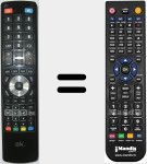 Replacement remote control for OK001