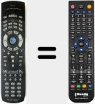 Replacement remote control for RC-392M (24140392B)