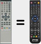 Replacement remote control for 076R0NV010