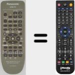 Replacement remote control for N2QAHB000007