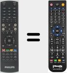 Replacement remote control for REMCON1431