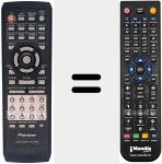 Replacement remote control for VXX2702