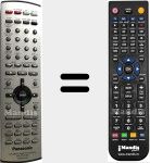 Replacement remote control for EUR7623X40