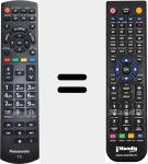 Replacement remote control for N2QAYB000830