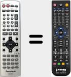 Replacement remote control for EUR7722010