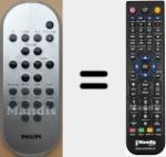 Replacement remote control for 994000000246