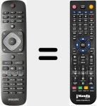 Replacement remote control for 996590006194