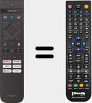 Replacement remote control for A136RF543C0001 (996592404610)