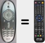 Replacement remote control for RC 4498 (242254990235)