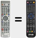 Replacement remote control for 07660LW010