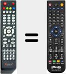 Replacement remote control for Prodigy