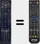 Replacement remote control for Quelle001