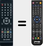 Replacement remote control for B216H 43-09