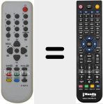 Replacement remote control for R-40A015