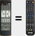 Replacement remote control for RAK-SUA11WH