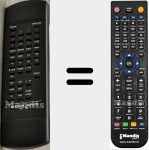 Replacement remote control for RC-102
