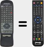 Replacement remote control for RC-A5