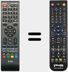 Replacement remote control for RC-E 23