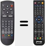 Replacement remote control for RC 00158 P