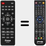 Replacement remote control for RC00320T