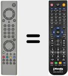 Replacement remote control for RC1546