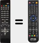 Replacement remote control for RC1810 (20499102)