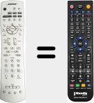Replacement remote control for RC18T1-27