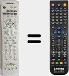 Replacement remote control for RC18T1-40