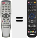 Replacement remote control for RC2340