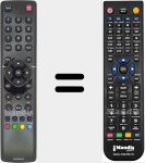 Replacement remote control for RC 3000 E 01