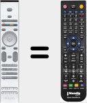 Replacement remote control for RC440401EU (242254900993)
