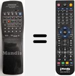 Replacement remote control for RC-97M