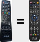 Replacement remote control for RCA002