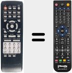 Replacement remote control for RF 37