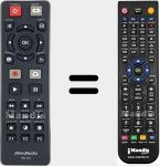Replacement remote control for RM-NG