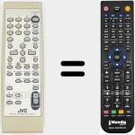 Replacement remote control for RM-SUXL30R