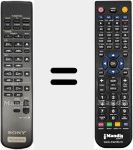 Replacement remote control for RM-U265 (147363311)