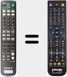 Replacement remote control for RM-U306A (147720441)