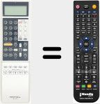 Replacement remote control for RR-1061