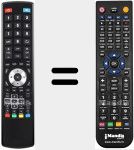 Replacement remote control for S22