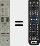 Replacement remote control for TM1250 (AA59-00795A)
