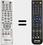 Replacement remote control for SE-R0192 (AK59-00028G)