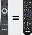 Replacement remote control for SH487